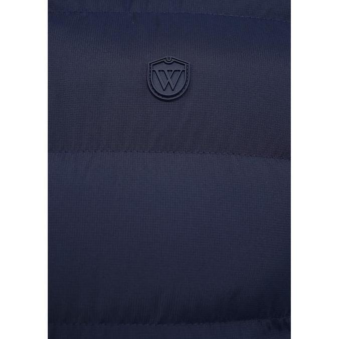 WOOD Water Repellent Quilted Vest 2-VSIOTD225H039 Navy