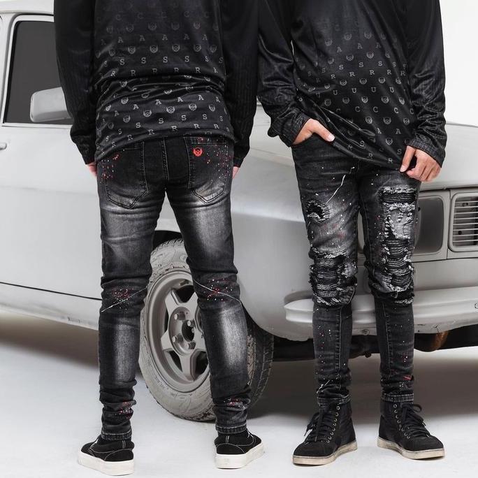 Rucas X btr "The Art Of Paint" Jeans