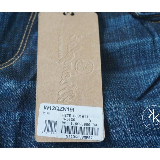WRANGLER BLUE BELL SLIM SELVEDGE, CELANA PRIA, CELANACOWO