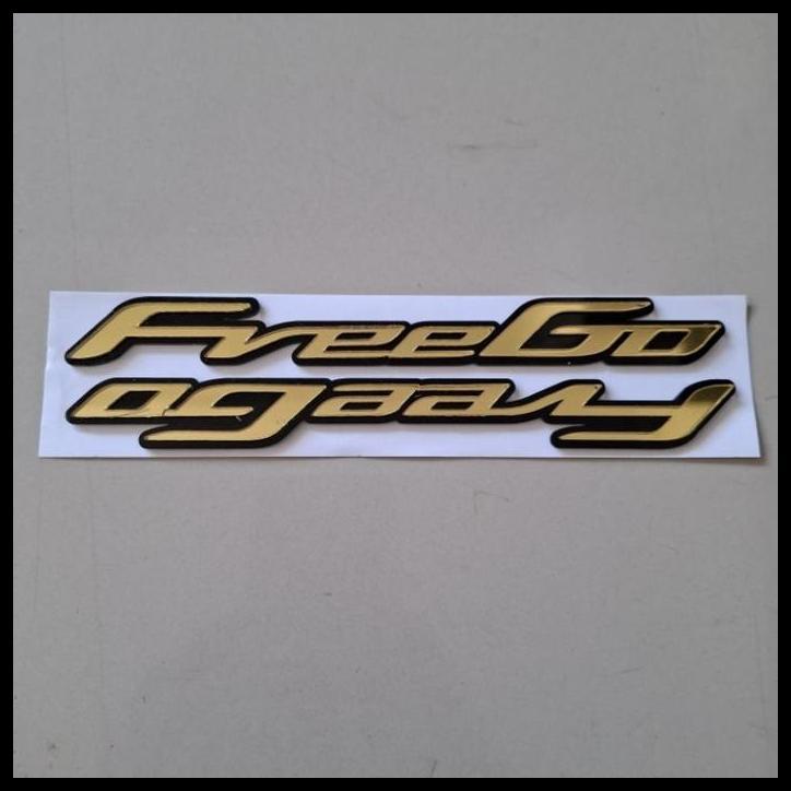 GRATIS ONGKIR EMBLEM YAMAHA FREEGO AKRILIK BERKUALITAS 