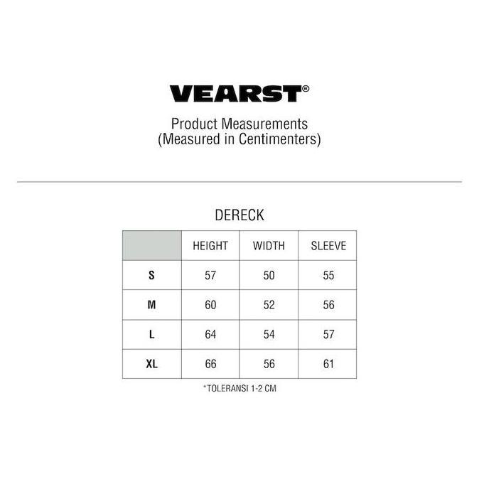 Vearst Trucker Jacket Dereck Black Washed Denim Pria Jaket Outer Kancing