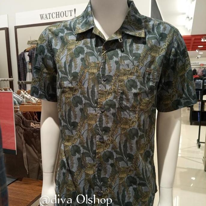 New arrival kemeja WATCHOUT CASUAL ORINAL printing