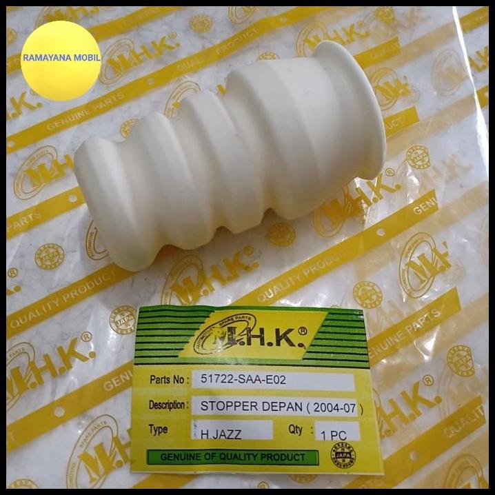 TERBARU KARET BUMPER BEMPER STOPPER STOPER DEPAN ,JAZZ TAHUN 2004-07 