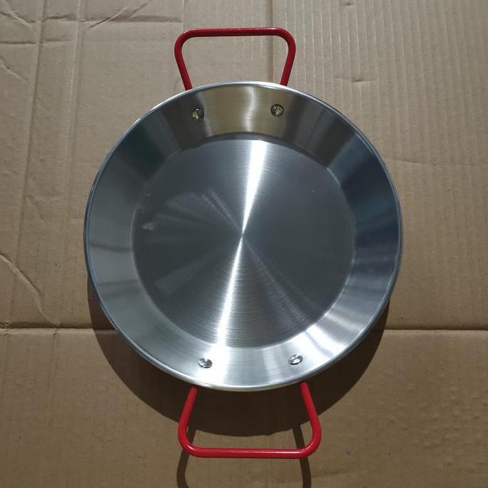 Paella /Seafood Pan Silver 22cm