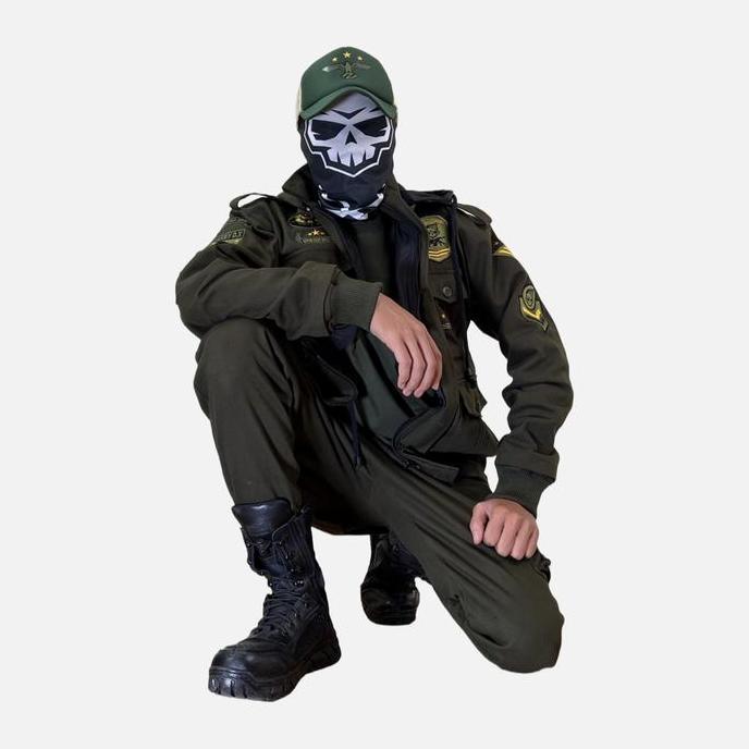 Jaket Parka Dxpro Army Bordir