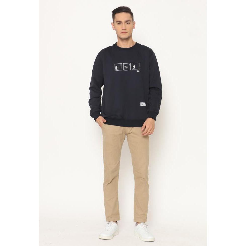 17SEVEN SWEATER CREWNECK PRIA SABLON 0056-BITCH