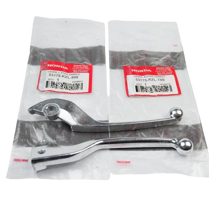 Handle Rem Satu Set Kanan Kiri Honda Beat Fi - Handle Rem Honda Beat Fi  & Vario 110 Led - Kzl Terba
