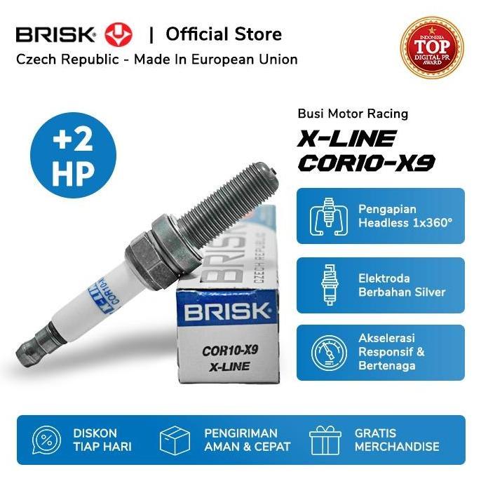 Busi Motor Brisk Untuk Honda Vario Pcx Adv 160