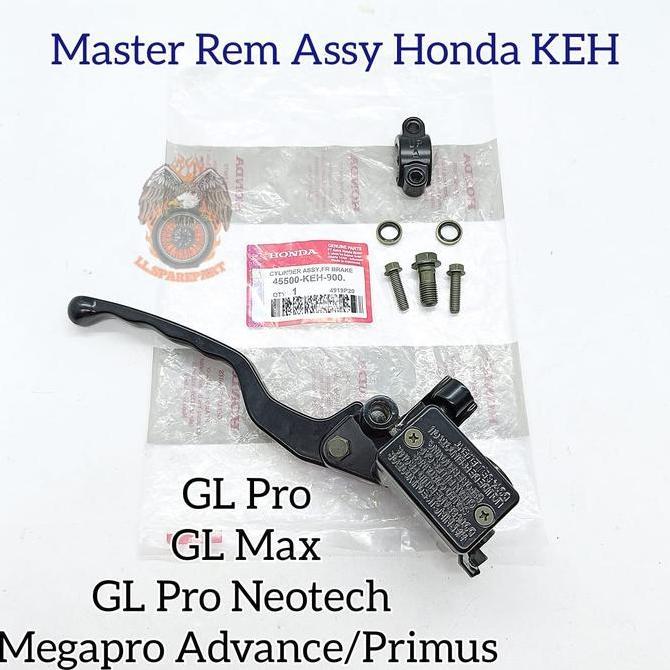 Master Rem Depan Honda Keh Original Gl Max Gl Pro Neotech Megapro Advance Primus Master Rem Komplit 