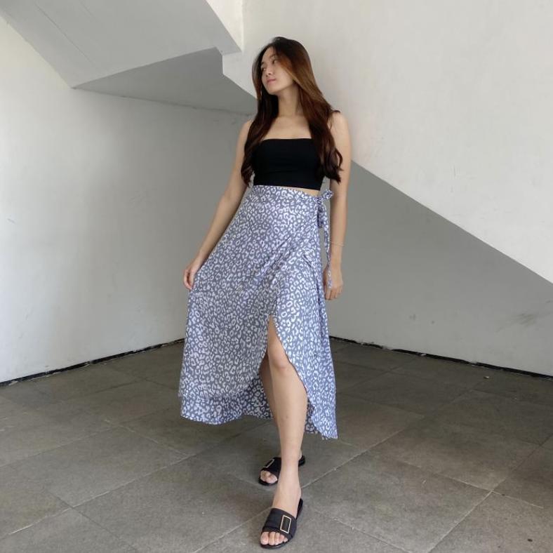 Liona Sarung Wrap Skirt / Rok Wanita / Rok Lilit / Rok Panjang