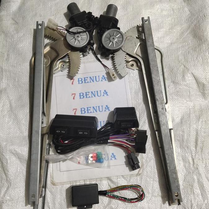 POWER WINDOW KIJANG SUPER 2 PINTU MODEL TEMPEL PLUS RELAY BOOSTER ORIGINAL DAN TERPERCAYA