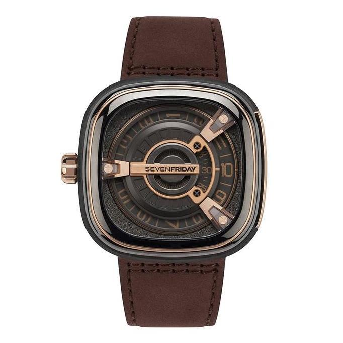 Sevenfriday M2/02 Official Jam Tangan Rose Gold Revolution M-Series