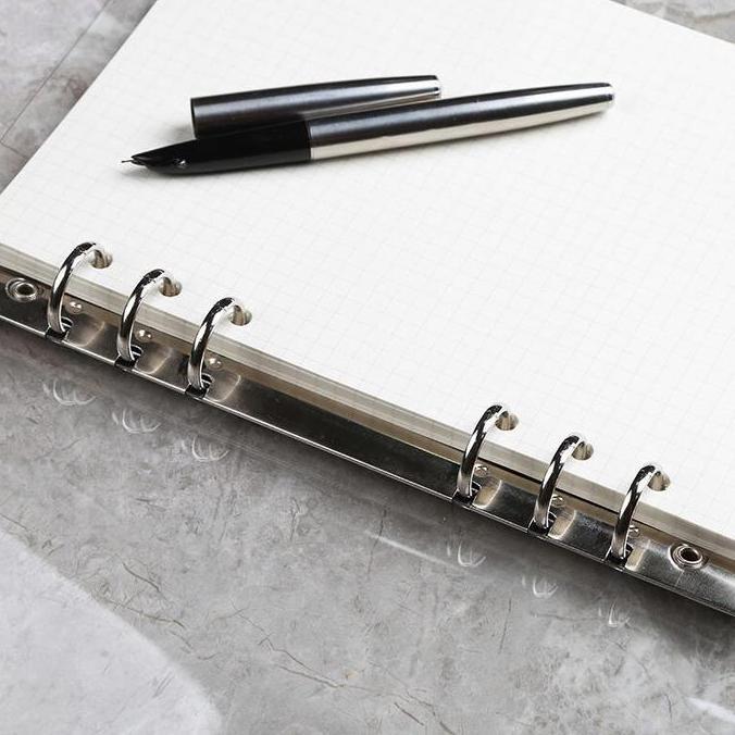 Korean Style Clear Cover 6 Ring Binder A6 - Binder A6 - Binder 6 Ring