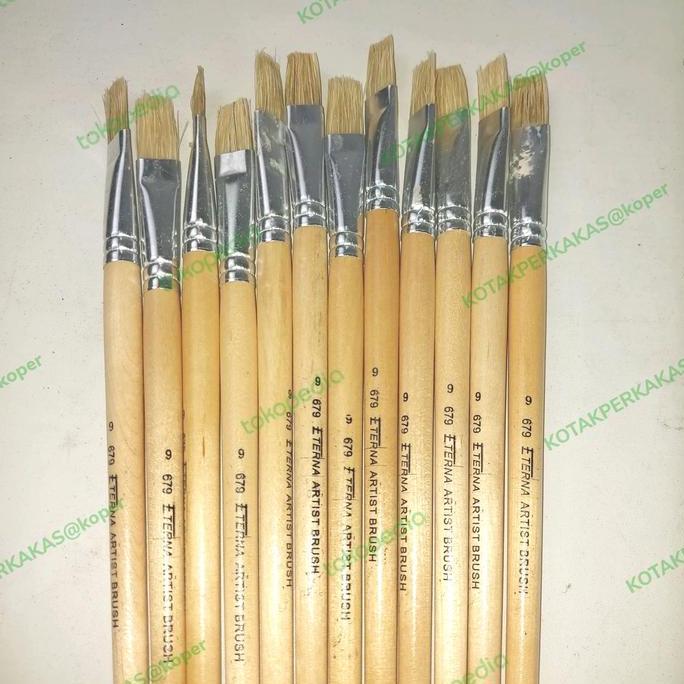 Kuas Lukis ETERNA nomor 9 per 1 lusin