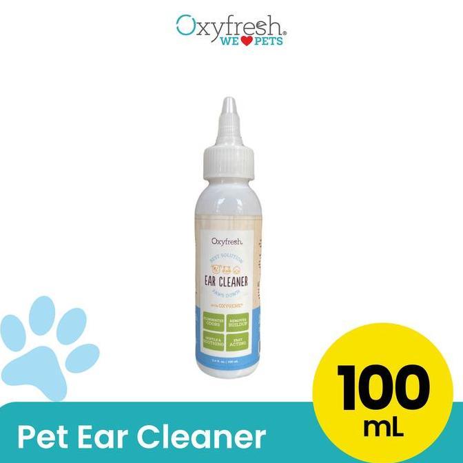 Oxyfresh Pet Ear Cleaner 100ml - Pembersih Telinga Hewan