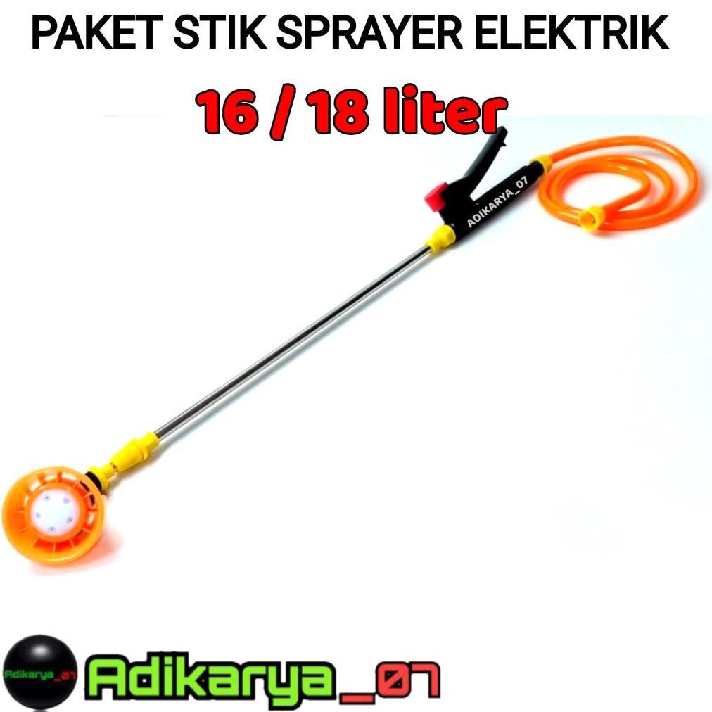 Bisa Cod Paket Komplit Stik + Handle + Selang Sprayer Elektrik Stik Sprayer Stik Semprotan Hama Stik