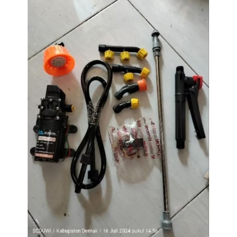 Bisa Cod Paket Hemat Sprayer Elektrik Lengkap Dinamo Cba ,,