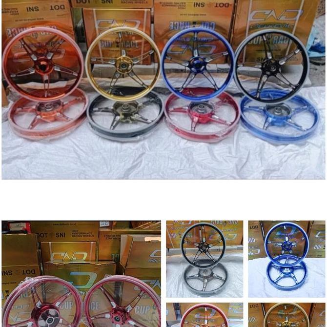 VELG RACING ORIGINAL DELKEVIC K-SPEED BINTANG LAUT JUPITER MX OLD /JUPITER Z/FIZR/ MX KING/ VEGA ZR/