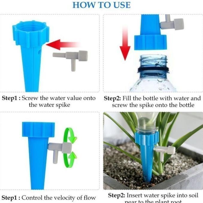 Promo Cod (Rls) Irigasi Tetes Otomatis / Drip Tetes Botol  Irigasi Drip Botol  Air Mineral ..