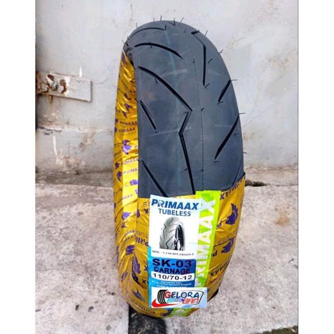 Ban Tubeles Matic Fazio Filano 100/70-12 Ban 110/70-12 Ban 120/70-12 Ban Primaax sk-03 100/70-12 ban