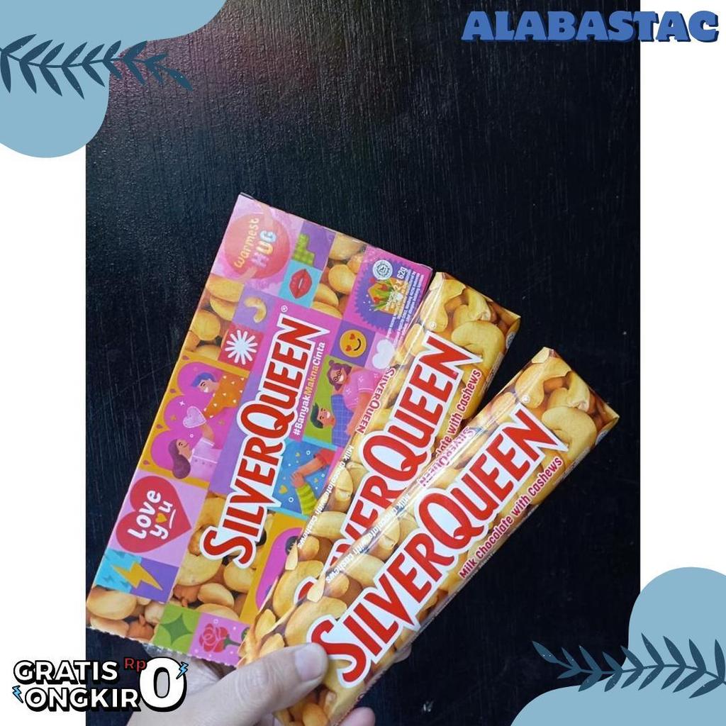 Gift Coklat Silverqueen Chunky Bar Besar// Silverqueen 52Gr, 90Gr  // Coklat Valentine// Hampers Poc