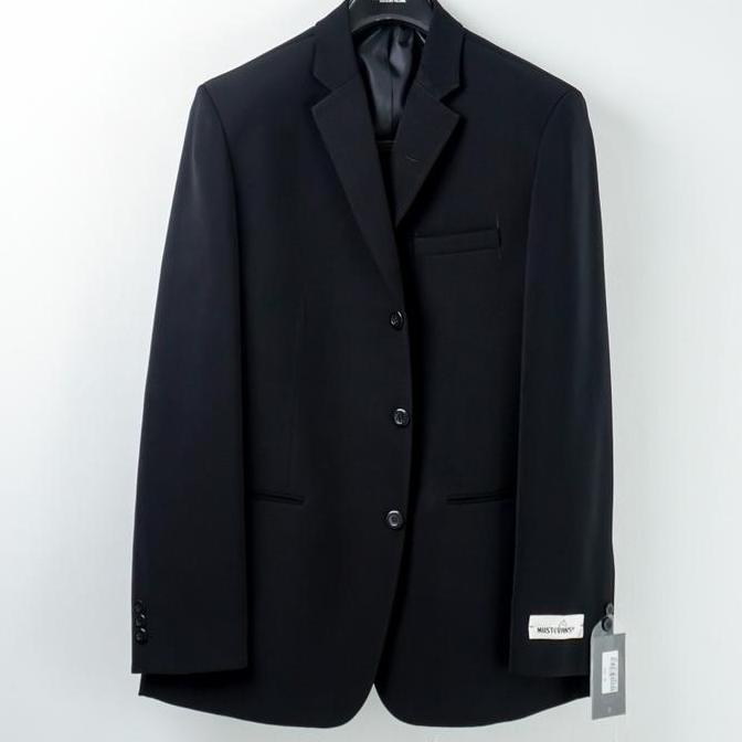 Viral  Mustevans Blazer Wanita Kerja Jas Formal Polos Kancing 3 100% Original