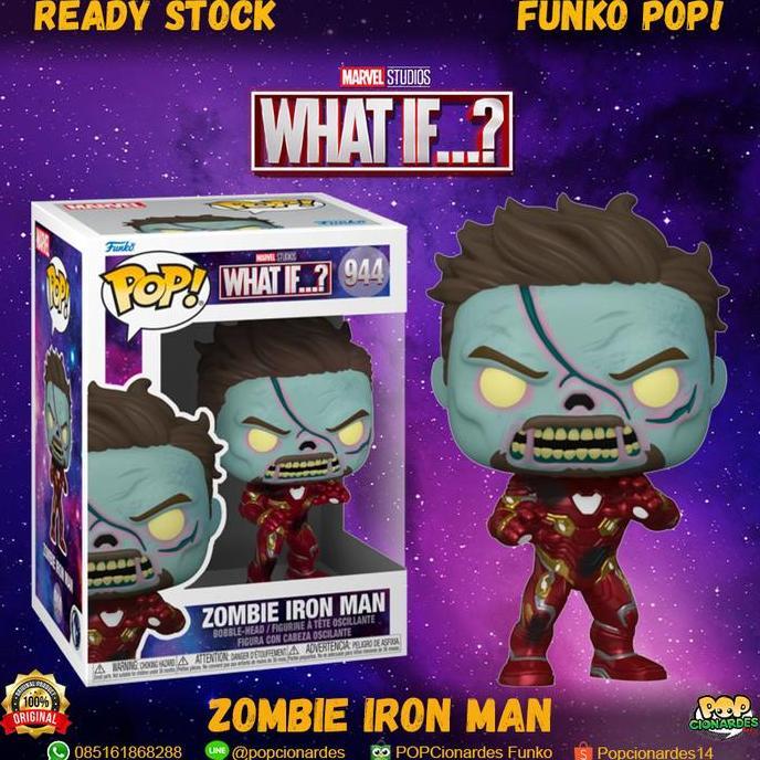 Funko POP Marvel - What If...? - Zombie Iron Man #944