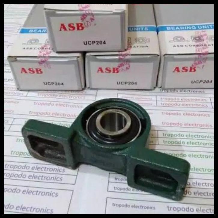 TERLARIS ASB UCP 204 / UCP 204 ASB LAHER PILLOW BLOCK BEARING DUDUK 20MILLI 