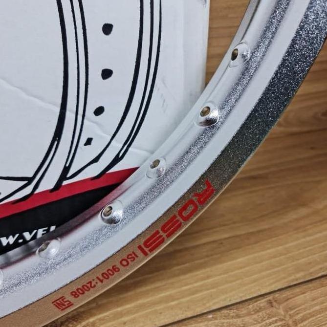 ALLOY ROSSI 160 RING 18 SILVER KULIT JERUK HARGA PERBUAH Original