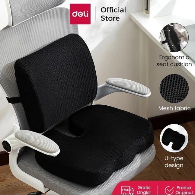 Deli Vusign Cushion / Bantal Sender&Duduk 100% Memory Foam Empuk VS75X