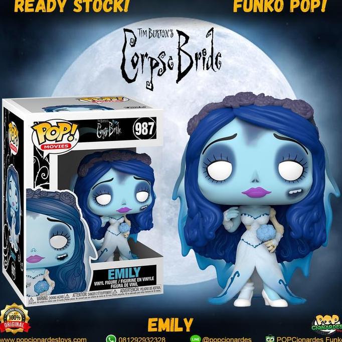 Funko POP Movies - Corpse Bride - Emily #987