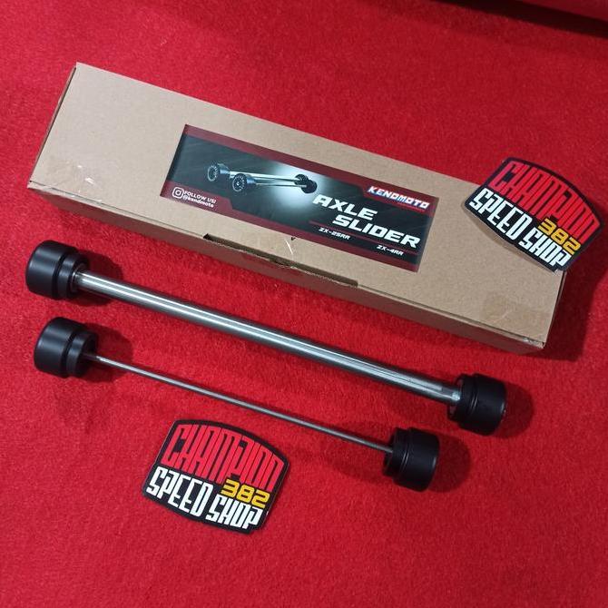 FYP FORK PROTECTOR AXLE SLIDER JALU AS RODA KENDMOTO ZX25R ZX25RR ZX4RR ZX4R ZX-25RR ZX-25R ZX-4R ZX