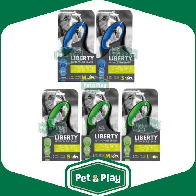 M-Pets Liberty Dog Retractable Leash / Dog Leash