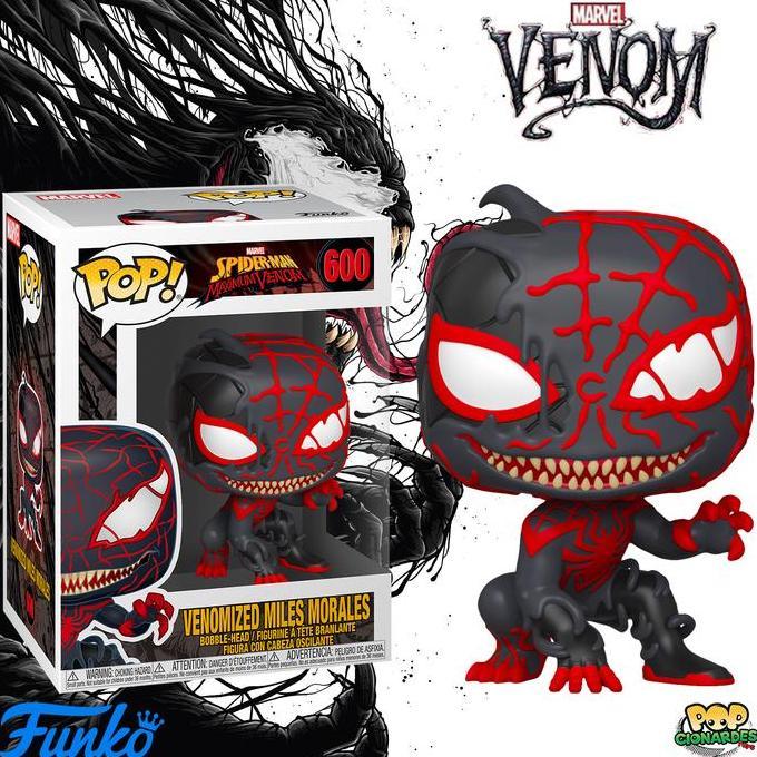 Funko POP Marvel - Spiderman Maximum Venom - Venomized Miles Morales