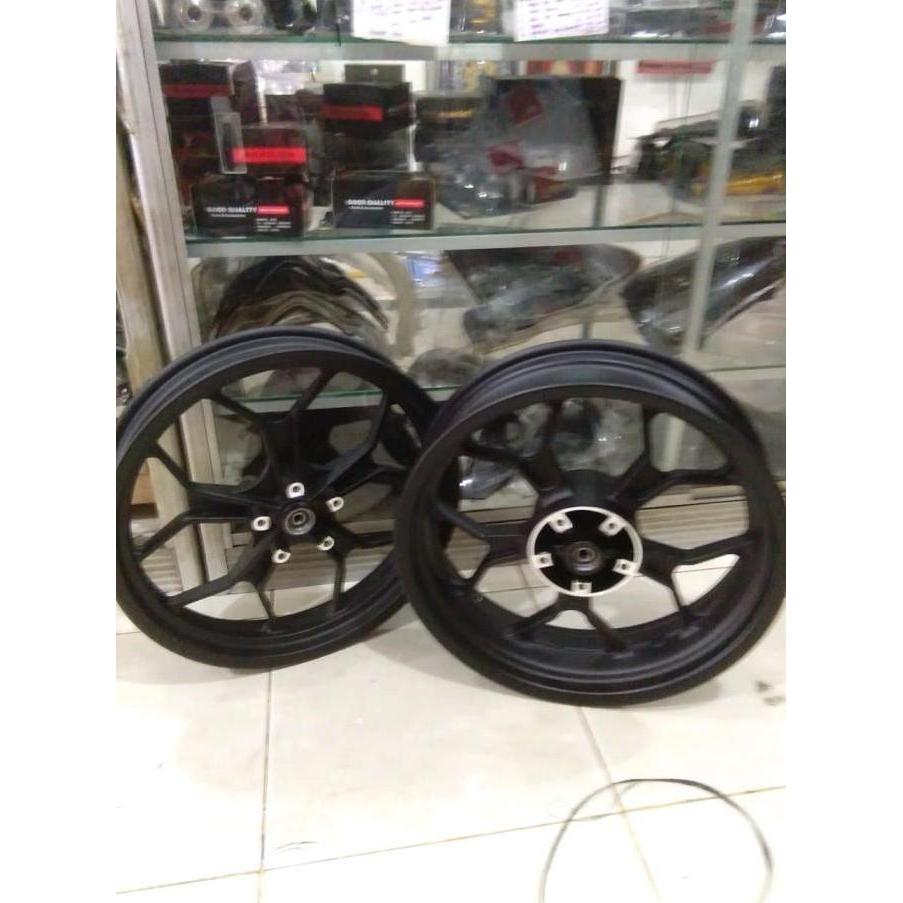 VELG VIXION NEW MEREK VROSSI velg racing for yamaha vixion new - Putih Original
