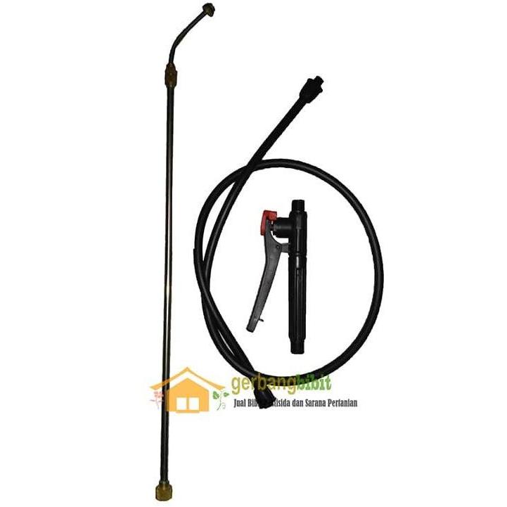 Paket Selang Sprayer Elektrik Stik Kuningan Kran