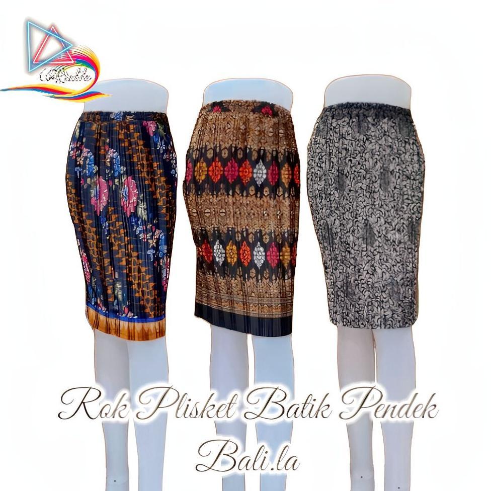 Gratong Bali.La Rok / Rok Plisket / Rok Plisket Batik/ Kain Rok Plisket Batik Bawahan Kebaya | Skirt