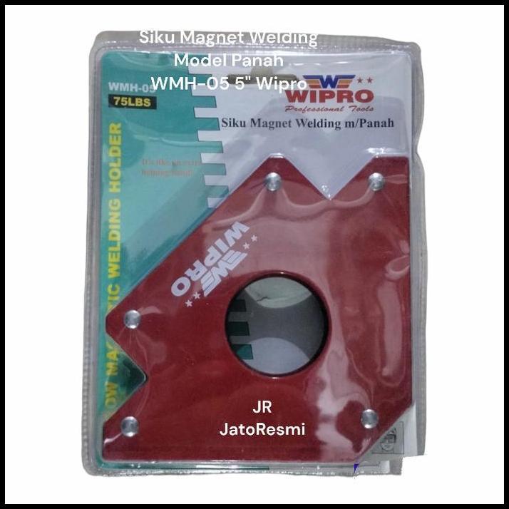 GRATIS ONGKIR SIKU MAGNET WELDING MODEL PANAH WMH-05 5" WIPRO 