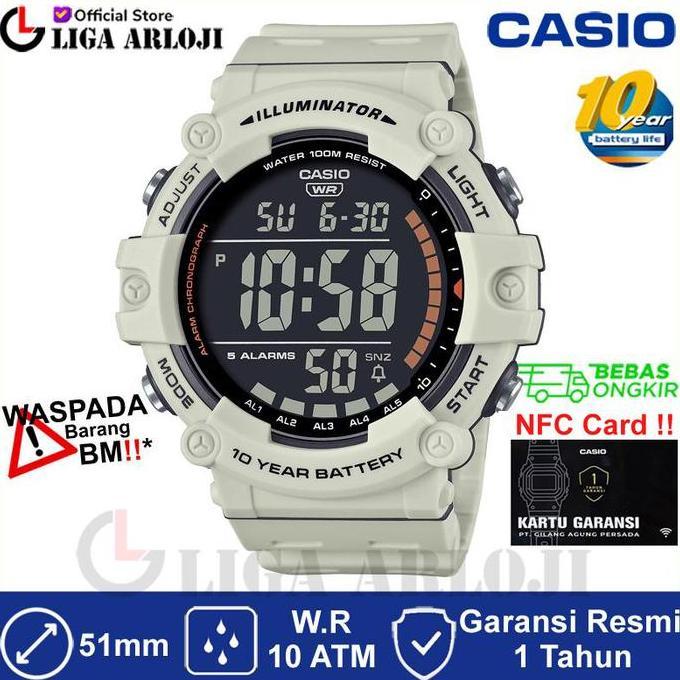 Casio Ae-1500Wh-8B2Vdf Jam Tangan Pria Digital Ae1500Wh Ae-1500Wh-8B2 Ae 1500Wh 8B2Vdf