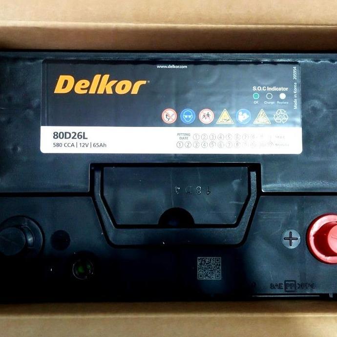 Aki Accu Kering DELKOR MF NX110-5L, Lexus D Max CX9 CX7 Biante Trajet Terlaris