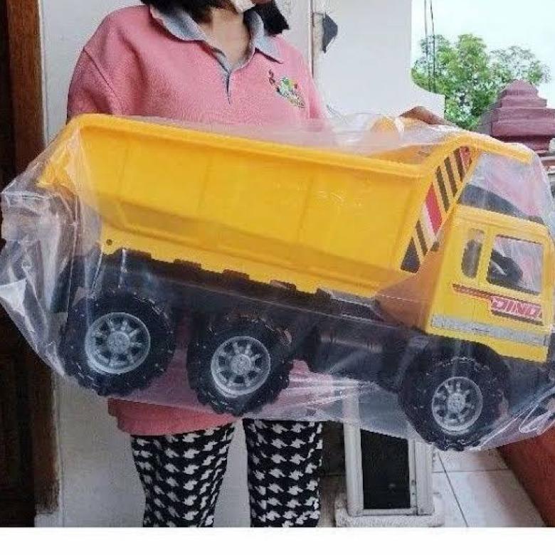 GARANSI` (BISA COD) DTL 648 - TRUCK PASIR JUMBO  Mainan Anak Mobil Mobilan Truk Pasir Jumbo Truck DT