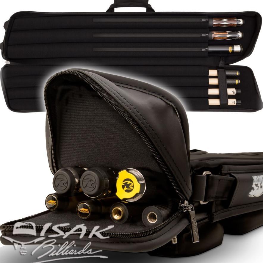 NEW PRODUCT BIG PROMO PREDATOR BLAK 3X4 SOFT CUE CASE - TAS STICK BILLIARD BILIAR 3B4S STIK