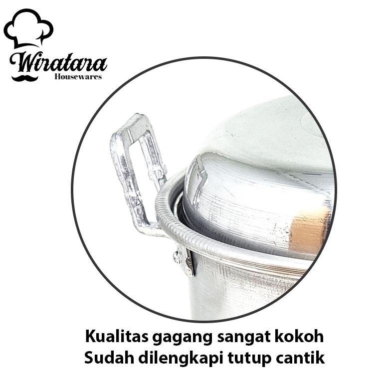 Hot Sale Maspion Dandang Nasi + Kukus Kualitas Premium | Panci Kukusan Aluminium | Steamer Pengukus