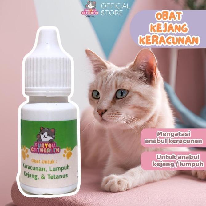 Obat Kucing Keracunan, Lumpuh, Kejang dan Tetanus