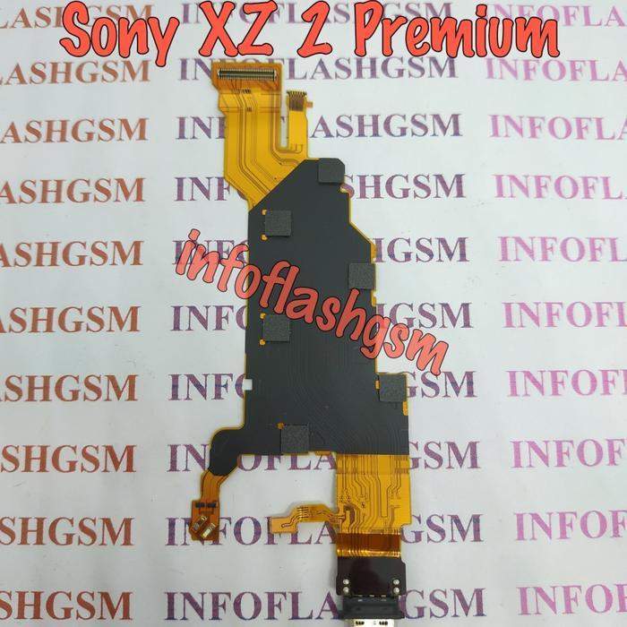 (Terbaru) Flexibel Flexible Konektor Charger Cas Sony Xz2 Xz 2 Premium Bestseller