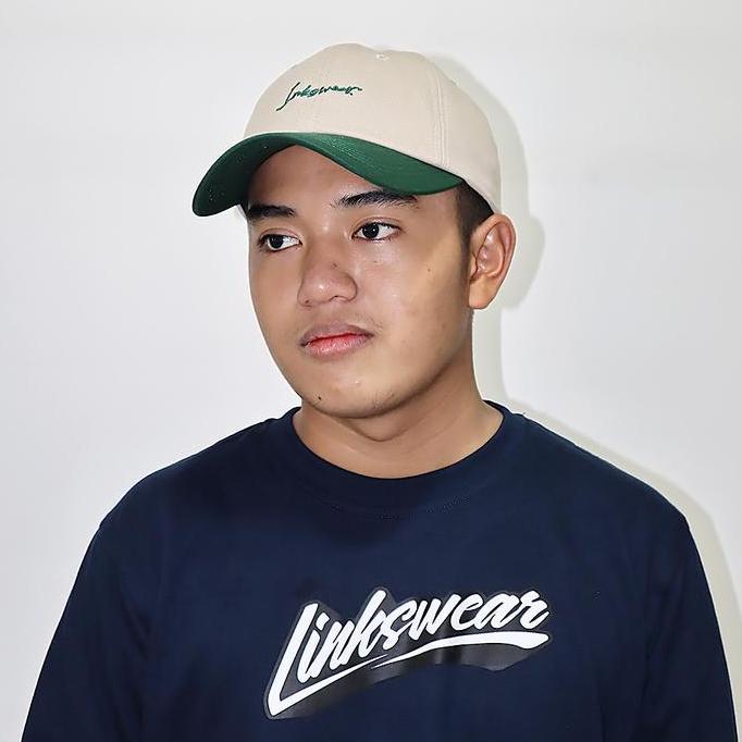 LINKSWEAR POLO CAP TOPI PRIA NCN - GREEN CREAM Caps
