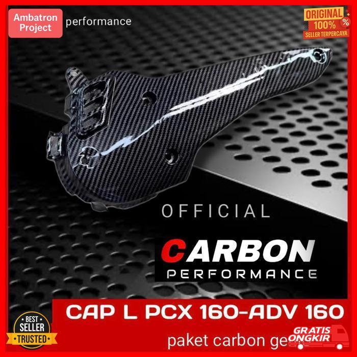 Original Cap L Pcx 160 Carbon Keongan Pcx 160 Carbon Cover Duk Pcx 160 Carbon / Keongan Pcx 160 Carb