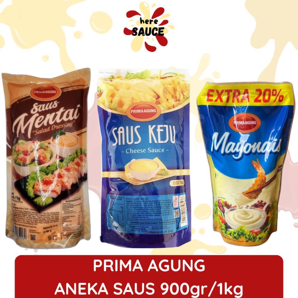 Saus Mentai | Saus Keju | Mayonaise | Prima Agung Aneka Saus 1kg