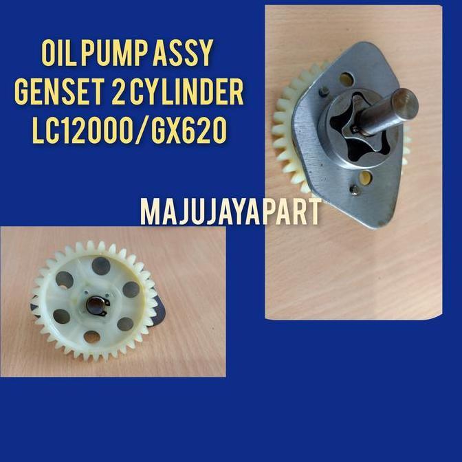 Pompa Oli Genset 2 Cylinder Loncin Lc12000/Gx620