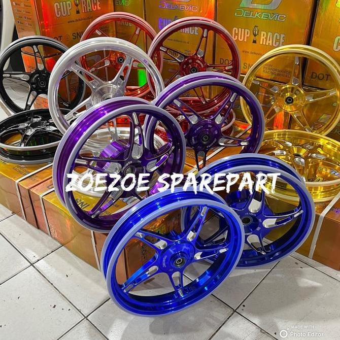 Velg Delkevic Dnd K Speed Vario 125 Vario 150 Beat Scoopy Mio Sporty Nmax New /Nmax Old Mio M3 Fino 